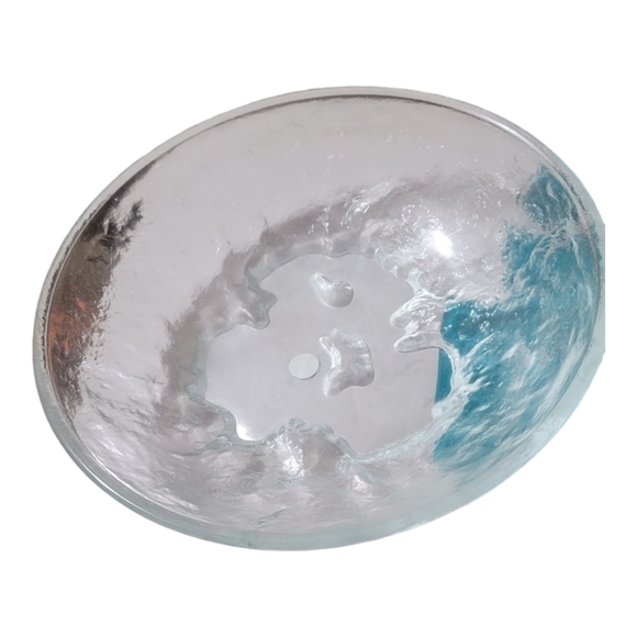 PartyLite Other - PARTYLITE - ICELAND Glass 3 Wick Candle Holder